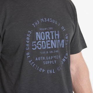North 56°4 / North 56Denim North 56Denim Printed T-shirt T-shirt 0666 Peat