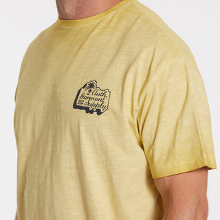 North 56°4 / North 56Denim North 56Denim cool dyed t-shirt T-shirt 0408 Yellow