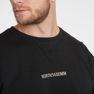 North 56°4 / North 56Denim North 56Denim logo sweatshirt Sweatshirt 0099 Black